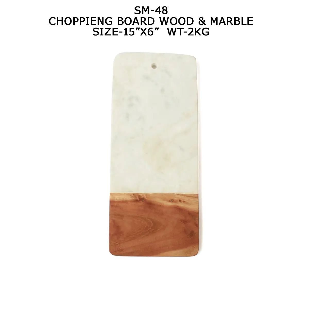 CHOPPING BOARD WOOD & MARBLE